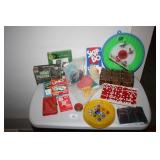 Games; Dominoes; Darts; Skip-Bo; Playing Cards