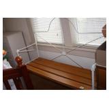 Bench Made From Iron Bed Frame