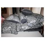 Grey/Silver Bedding Twin Size
