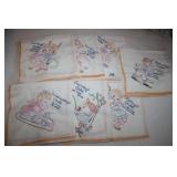 Days of the Week Children Tea Towels