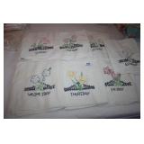 Days of the week tea towels- Flowers