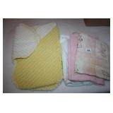 Crocheted Swaddle for Baby; Baby Lovie