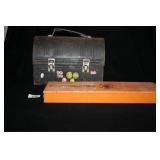 Metal Lunchbox; Marbles Gun Cleaning Kit