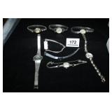 Ladies watches-Croton, Bulova, Wyler, Relic etc