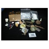 Odds and Ends; Dice; Jewelry Makings; Tie tack