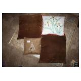 Throw Pillows (4) 1 Crochet