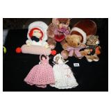 Stuffed Animals; Bears; Football; Kitchen Doll;