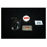 Frisco Pocket items; Knife; Tape Measure; Money Cl