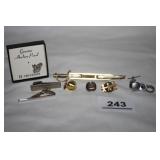 Tie Tacks; Clips; Pins