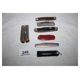 Pocket Knives; KaBar; Keen Kutter; Leather Tool