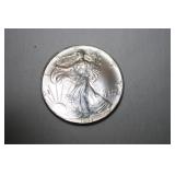 1994 Walking Liberty; 1oz. Fine Silver-One Dollar