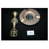 Fabulous Las Vegas Ashtray-Lever turns wheel