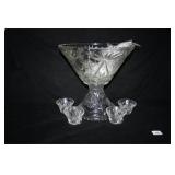 Anchor Hocking Punch Bowl Set in Box