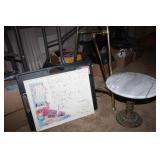 Small Easel, dry erase board