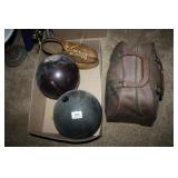 Bowling Balls - 3, Shoes - 2, Bag - 1