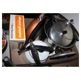 Pans - sauce pans, frying pans