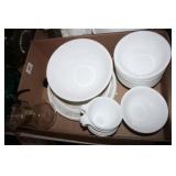 Corelle Dish Set - smallbowls, plates etc
