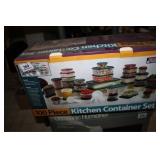 100 piece kitchen container set