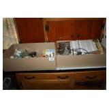 kitchen knives, mixer (no blades), Junk Drawer ite