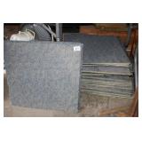 Carpet Squares 27 total-Blue/Gray in Color