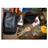 Small TV/AMFM Radio in case; Sun Tea Jar;