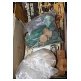 Woodworking items; Books; small crafts