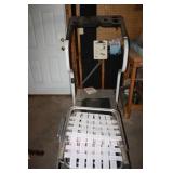 Treadmill; 2 Lawn Chairs