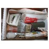 Painting Items; Brushes Tarps etc