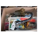 Shop Light; nails, screws, Drill guide