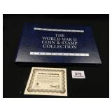 World War II Coin & Stamp Collection; 1941-1945; 5