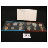 1969 U.S. Mint Set; Denver & Philadelphia Mints;