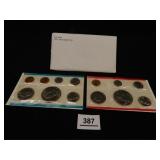 1973 U.S. Mint Set; Denver & Philadelphia Mints;