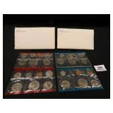 1980 U.S. Mint Sets; (2); Denver & Philadelphia