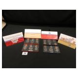 1986 & 1987 U.S. Mint Sets; Denver & Philadelphia;