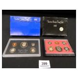 1982 & 1983 U.S. Proof Sets; San Francisco Mint;