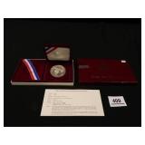 1983 Olympic Silver Dollar; Silver-90% Silver;