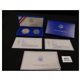 1986 United States Liberty Coins; Liberty