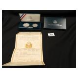 1992 Columbus Quincentenary Proof Silver Dollar