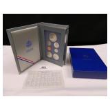 1986 U.S. Prestige Coin Set; Silver Dollar-90% Sil