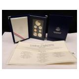 1993 U.S. Prestige Coin Set; Silver Dollar-90% Sil
