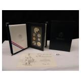 1995 U.S. Prestige Coin Set; Silver Dollar-90% Sil