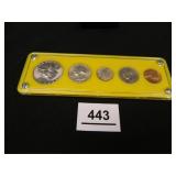 1960 P; Half,Quarter,Dime,Nickel, Penny; Coin Set;