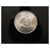 1952 Booker T. Washington Silver Half Dollar;