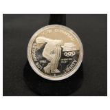 1983-S Olympic Silver Dollar; Los Angeles; Commemo