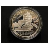 2000-P Library of Congress Silver Dollar; 1800-200