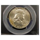 1952-D; Franklin Half Dollar; PCGS MS64;