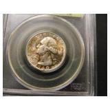 1940 Washington Quarter; PCGS MS65;