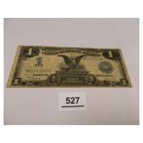 1899 US Black Eagle $1 Silver Certificate;
