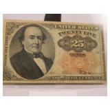 U.S. Twenty-Five Cent Fractional Currency;