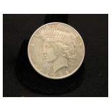 1928-S Peace Silver Dollar;